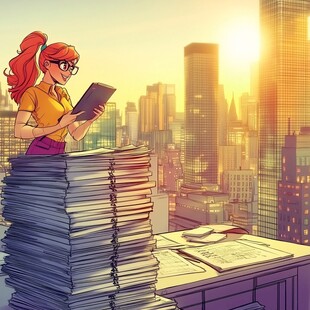 漫画社精品推荐《星轨夜行》横版封面